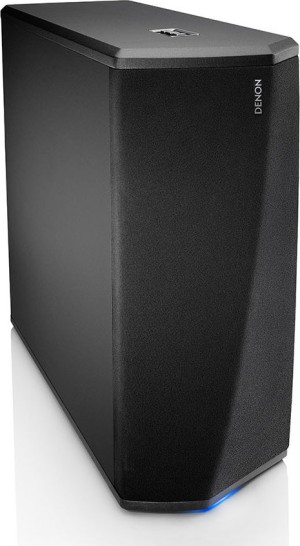 Denon DSW-1H Wireless Self-Amplifying Subwoofer with Speaker 5.25 70W Black