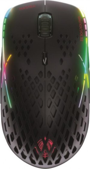 Zeroground MS-4200WG Hasiba v3.0 RGB-Gaming-Maus Schwarz