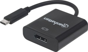Manhattan - 152020 - Adapter USB-Typ-C-Stecker auf Displayport-Buchse