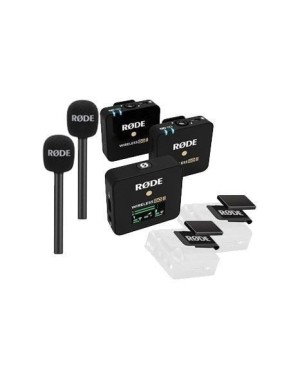 RODE Wireless GO II Bundle με 2 MagClip Go και 2 Interview Go