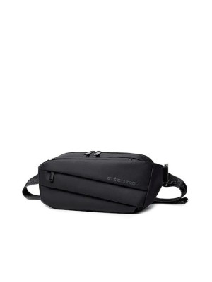 ARCTIC HUNTER τσάντα μέσης YB00029, μαύρη