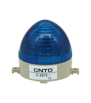 ΦΑΡΟΣ LED STROBE 12-230VAC/DC 85Χ75mm ΜΠΛΕ C-3072 CNTD  03.024.0135