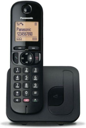 Panasonic KX-TGC250 Ασύρματο Τηλέφωνο με Ελληνικό Μενού Μαύρο