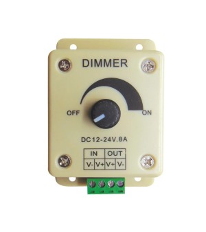 DIMMER ΤΑΙΝΙΑΣ LED 12-24V 1 ΚΑΝΑΛΙΟΥ 90W ILL