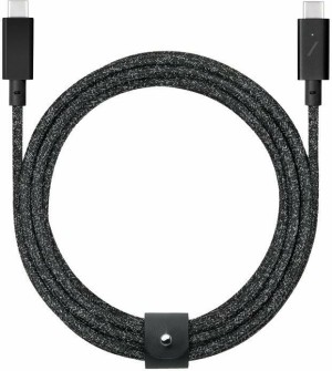 Native Union Cosmos Geflochtenes USB 2.0-Kabel USB-C-Stecker - USB-C-Stecker Grau 2.4 m (11614021)