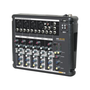 CONSOLA DE SONIDO AMS AME 402 USB DE 6 CANALES CON EFECTO USB Y ECHO