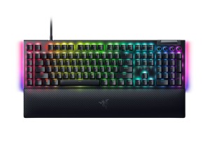 BLACKWIDOW V4 - RGB Gaming Mechanical Keyboard - Underglow LED - Macro - Green Clicky Switches