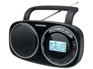 Blaupunkt BSD-9000 / 9001 Φορητό Ραδιόφωνο Ψηφιακό  Μαύρο - Λευκό