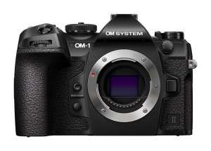 Olympus OM System OM-1 II body black w. CB-USB13 USB cable,  Shoulder strap, BLX-1 Li-ion battery