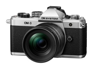 Olympus OM-System OM-3 kit silver, M.Zuiko Digital ED 12-45mm F4.0 PRO incl. Lens hood & Wrapping c