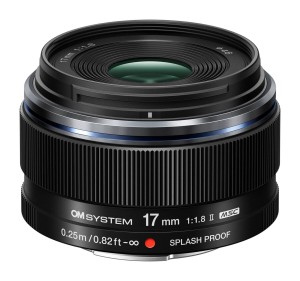 Olympus 17mm 1:1.8 II BLACK M.ZUIKO DIGITAL (EW-M1718) Lense Micro FT