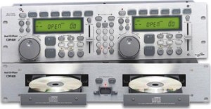 REPRODUCTOR DE CD DOBLE OMNITRONIC CDP-820