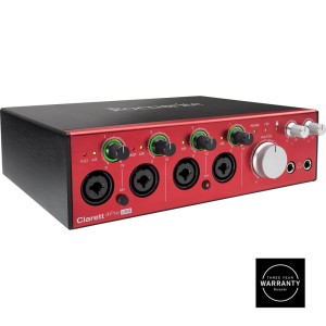 FOCUSRITE CLARETT 4 PRE USB  AUDIO MIDI INTERFACE