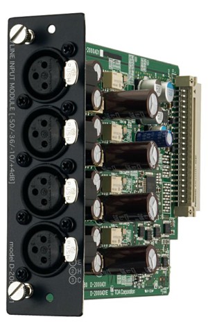 MIC/LINE INPUT MODULE