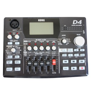 KORG D4 4-TRACK REC/GUITAR MULTI-FX