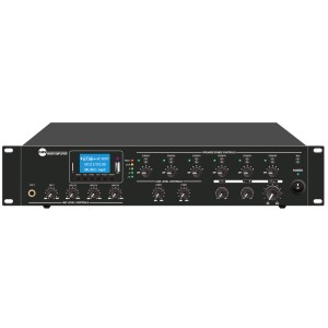 CMX AUDIO 120W Amplificador-mezclador 6 bandas / Mp3 & FM, USB & SD - DA-120MT