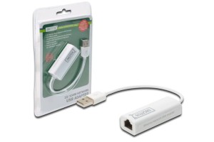 Digitus, DN-10050-1, 100 Mbps Adaptador de red Digitus USB2.0 a Ethernet