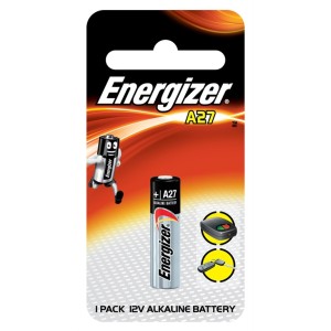 Energizer, A27, Μπαταρία Αλκαλική 12V