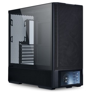 Lian Li LANCOOL 207 DIGITAL Black - 6 LCD Screen - ATX PC Case (4 FANS) 2 x 140mm & 2 x 120mm PWM