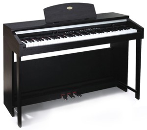 DARK ROSEWOOD DIGITAL PIANO - HP-9