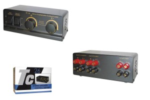 HQ SP SWITCH-1 / TC26 Device for connecting 2 sets of speakers to 1 amplifier with volume control