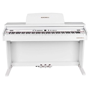 PIANO WITH 88 HEAVY CENTRAL KEYS WHITE - KA130 WH