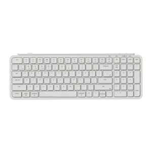 Keychron B2 Pro (B2P-K8) Ultraslim Mini Wireless BT Keyboard ZMK Online customize White 96% US Lay