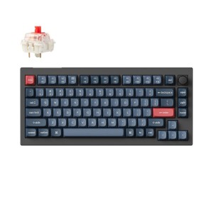 Keychron V1 Max (V1M-D4) QMK/VIA Wireless Custom Mechanical Keyboard Banana Switch RGB 75% US