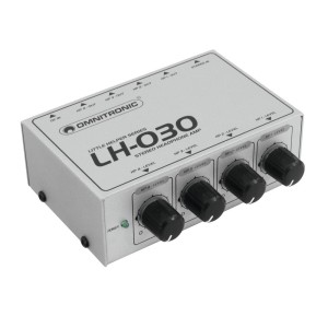 OMNITRONIC LH-030 4xHEADPHONE AMPLIFIER -