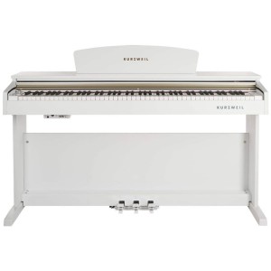 PIANO WITH 88 HEAVY CENTRAL KEYS WHITE - M90 WH