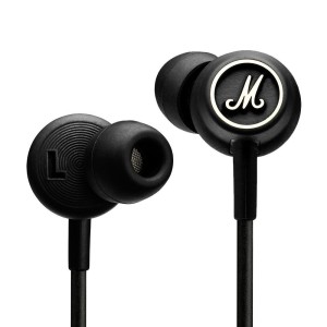 DYNAMIC HEADPHONE IN-EAR LICS MIC BLACK