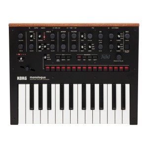 MONOPHONIC ANALOG SYNTHESIZER BLACK - MONOLOGUE-BK