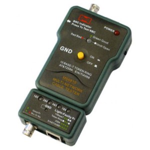 Mastech, MS6810, UTP / FTP / tester per cavi coassiali