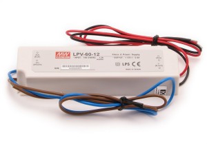 Mean Well LPV60-12 Power supply waterproof IP67, 12V, 5A, 60W