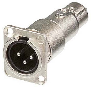 ADAPTER 3-POLE MALE TO FEMALE