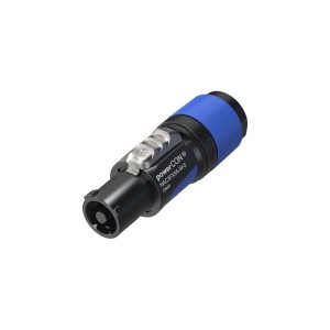 AC-STROMSTECKER, EINGANG, PROJEKT >6-12 mm BLAU - NAC3FXXA-WS