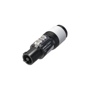 NEUTRIK AC-STROMSTECKER, AUSGANG, PROJEKT. >6-12 mm GRAU - NAC3FXXB-WS