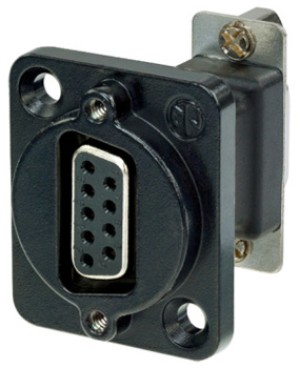 CHASSIS CONNECTOR 9 POLE D-SUB