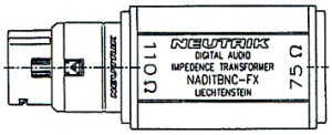 AES/EBU COUPLER ΘΗΛΥΚΟ ΠΡΟΕΚΤ.