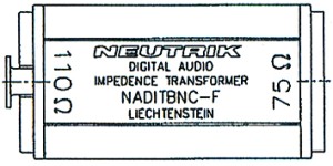 AES/EBU COUPLER ΘΗΛΥΚΟ ΣΑΣΣΙ
