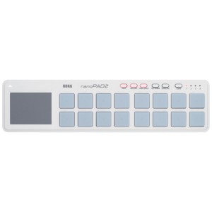 KORG NANOPAD2 WH SLIMLINE USB-PAD-CONTROLLER