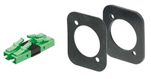 SINGLEMODE APC TRANSCEIVER ADAPTER GREEN
