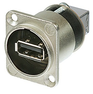 USB A-USB B ADAPTER, SEALING RING,NICKEL