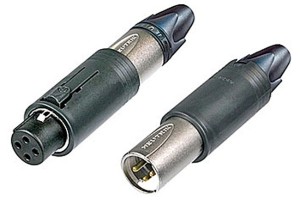 CONECTOR CABLE XLR NÍQUEL UNI NC3FM-C