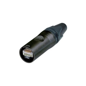 ETHERCON CABLE CONNECTOR CAT6 BLACK - NE8MX6-B