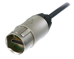 HDMI CABLE 10m WITH RUGGER CONNECTOR SHELL