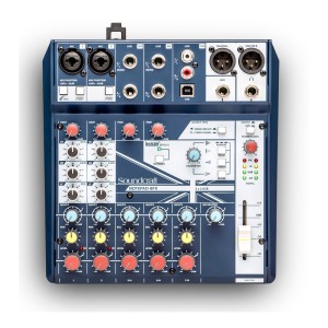 SOUNDCRAFT NOTEPAD-8FX SMALL MIXER 8 MONO MIC / LINE INPUTS