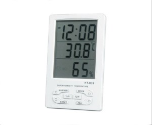 OEM KT-903 Digital thermometer & hygrometer with alarm / alarm clock