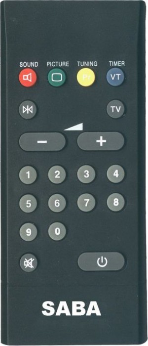 OEM, 0047, Mando a distancia compatible con SABA-TELEFUNKEN TV-RC1123