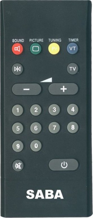 OEM, 0047, Remote control compatible with SABA-TELEFUNKEN TV-RC1123